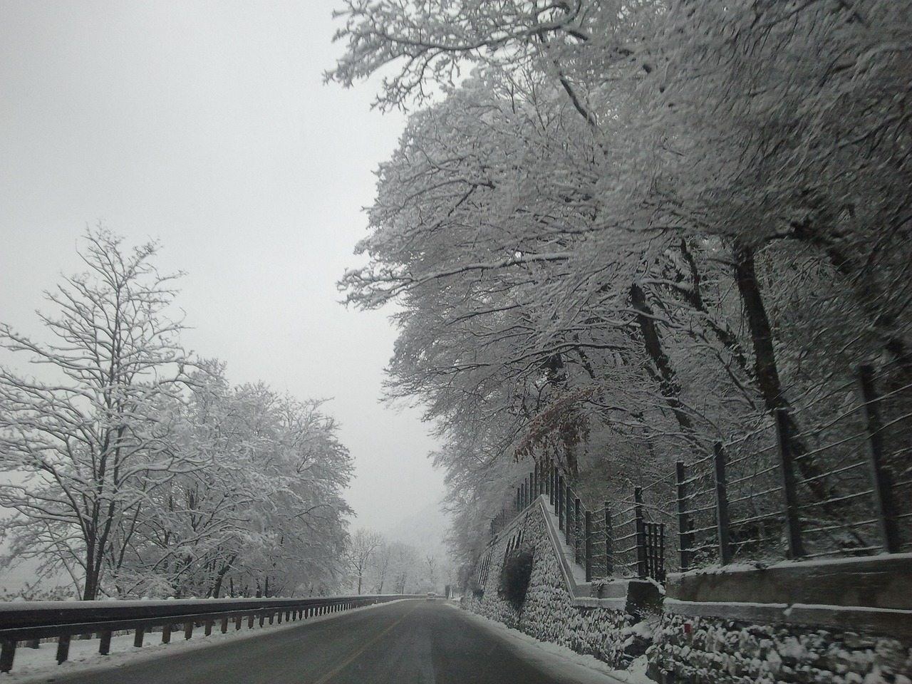 雪中寻路